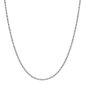 Fine Stainless Steel Chain Necklace – Polished Silver | Asvingtton