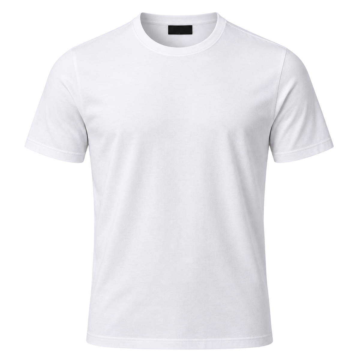Premium Cotton Crew-Neck T-Shirt – Pure White | Asvingtton