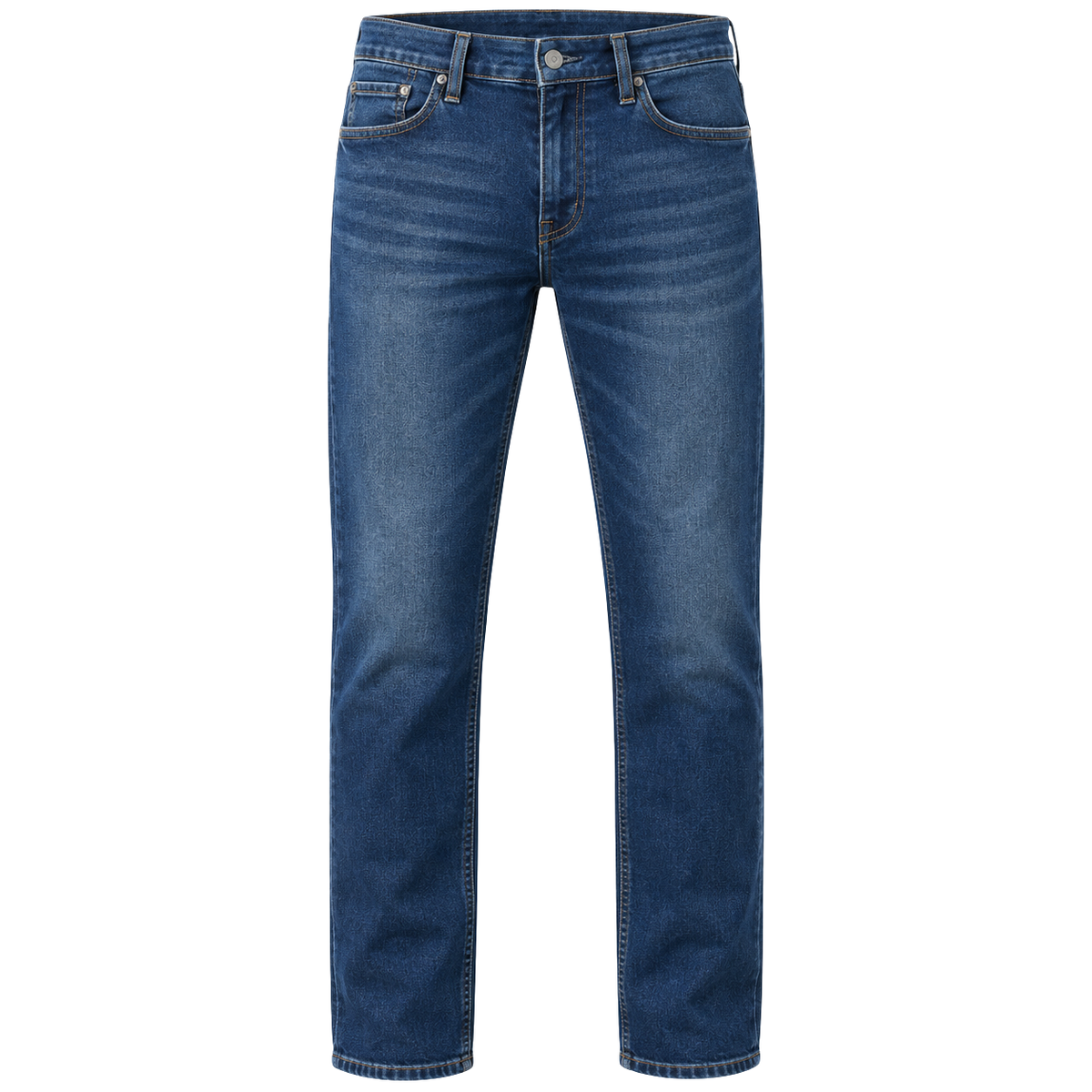 Premium Straight-Fit Denim Jeans – Indigo Blue | Asvingtton