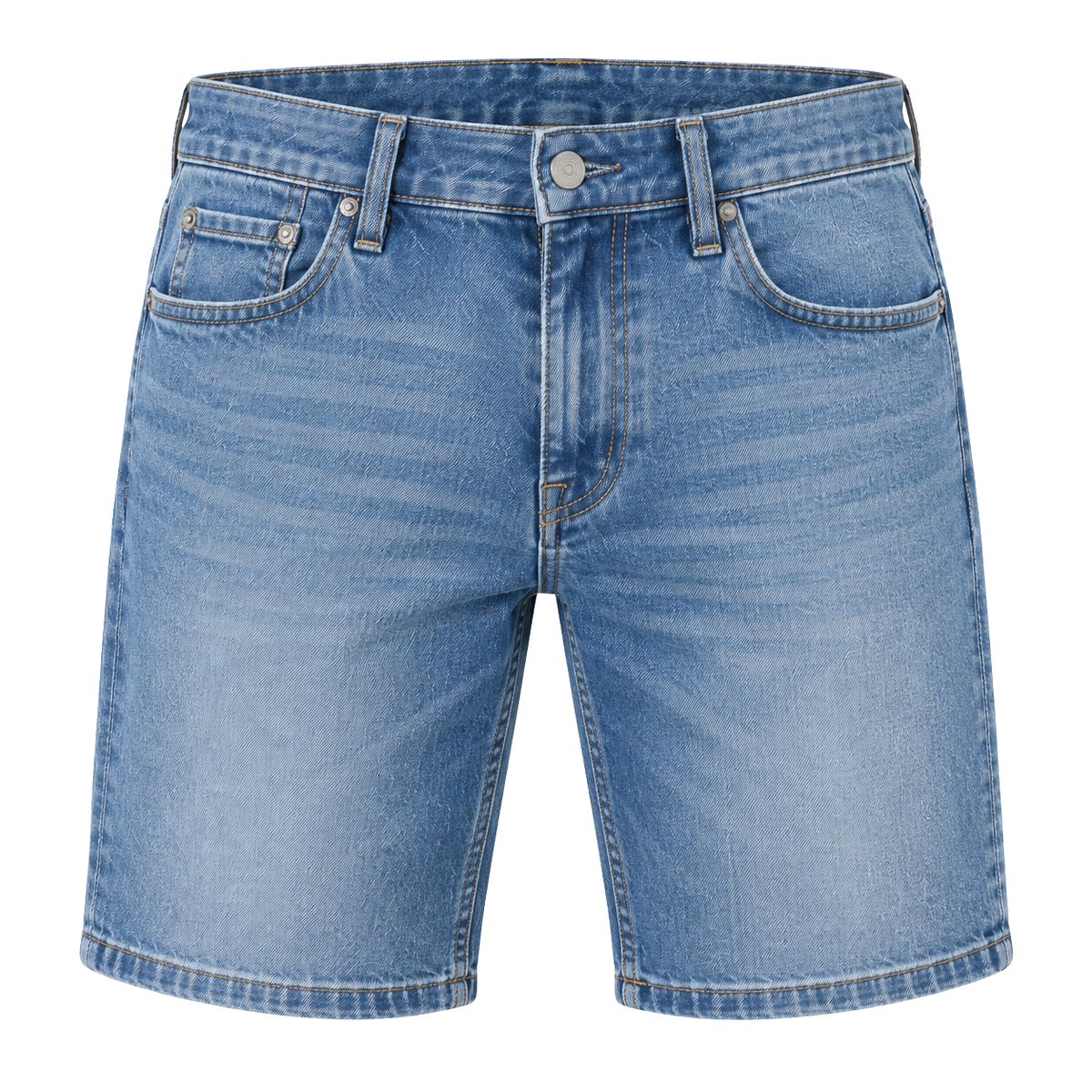 Premium Denim Shorts – Light Wash Blue | Asvingtton