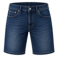 Premium Denim Shorts – Dark Indigo | Asvingtton