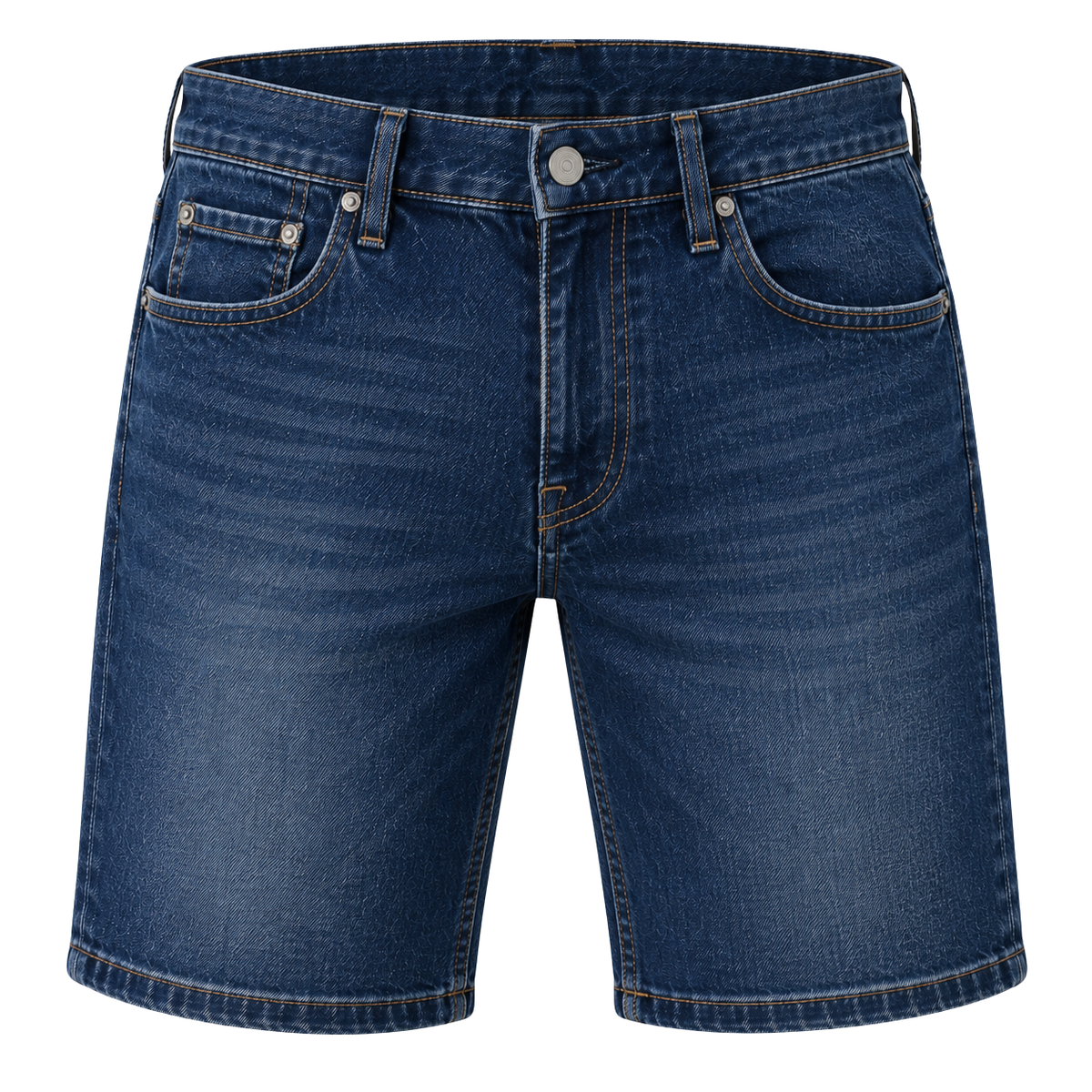Premium Denim Shorts – Dark Indigo | Asvingtton